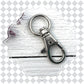 Vera Bradley Key Fob Floral Fabric Keychain Gift For Women