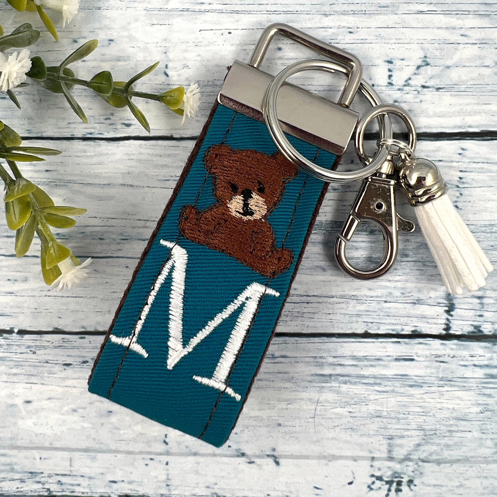 Handmade Teddy Bear Keychain, Teddy Bear Baby Shower, Teddy Bear Gift Bag, Teddy Bear Gifts, Personalized Teddy Bear Keychain, Luggage Tag