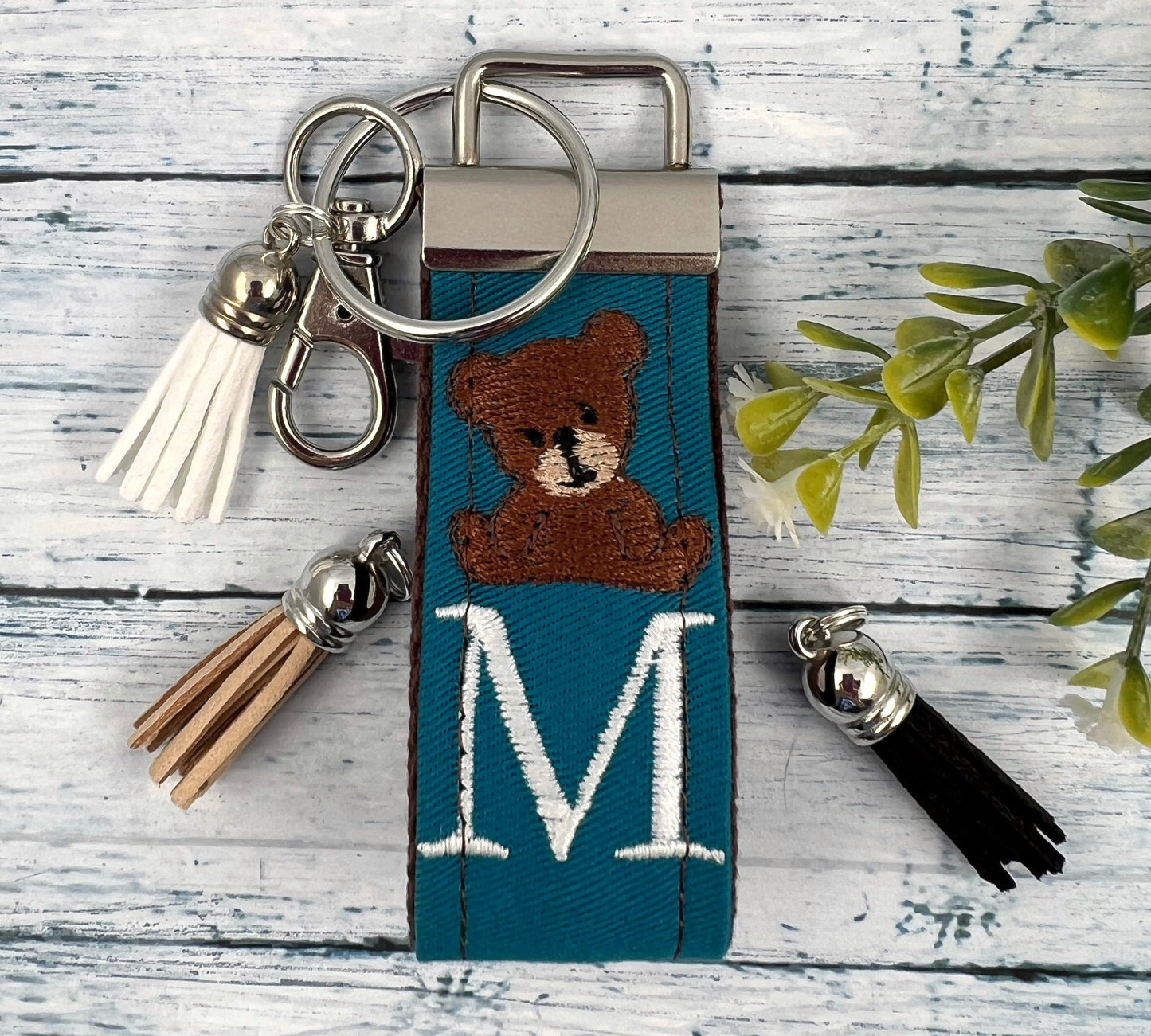 Handmade Teddy Bear Keychain, Teddy Bear Baby Shower, Teddy Bear Gift Bag, Teddy Bear Gifts, Personalized Teddy Bear Keychain, Luggage Tag