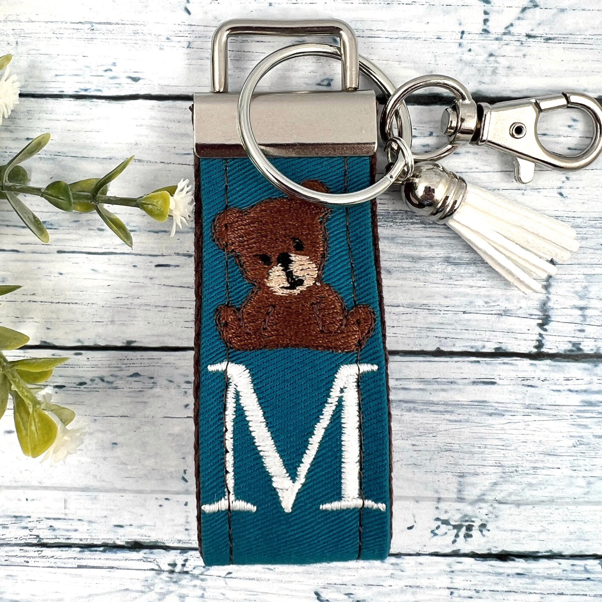 Handmade Teddy Bear Keychain, Teddy Bear Baby Shower, Teddy Bear Gift Bag, Teddy Bear Gifts, Personalized Teddy Bear Keychain, Luggage Tag