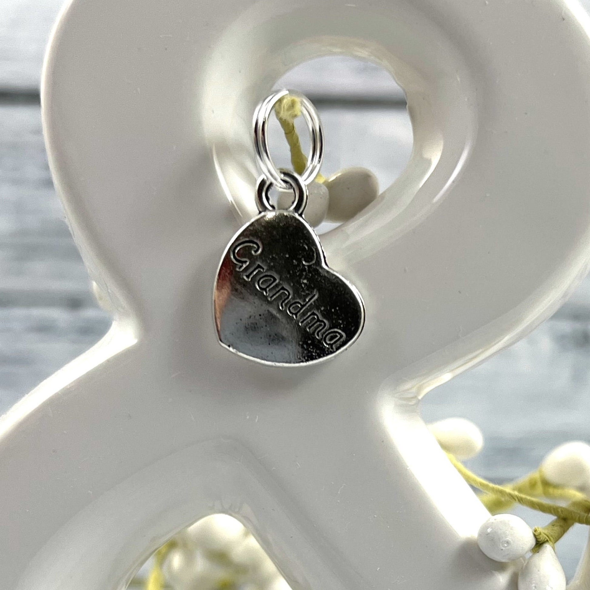 Handmade Embroidered Keychain for Grandma | Grandma Gift | Personalized Gift | Personalised Gift | Popular right now | Personalized Keychain