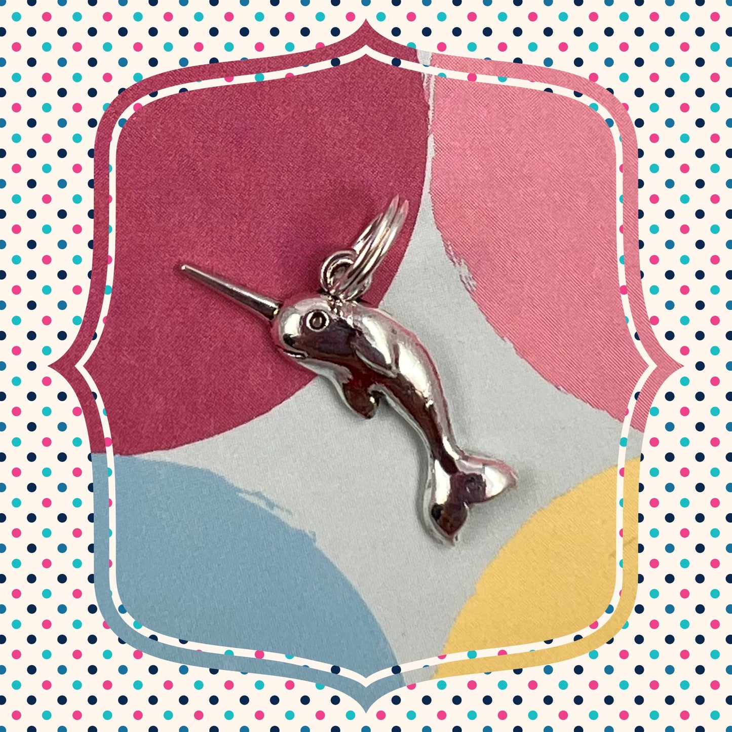 Handmade Narwhal Keychain, Narwhals, Narwhal Party Gift, Customizable Keychain, Personalized Keychain, Narwhal Baby, Tween Gifts Girls