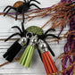 Handmade Witch Keychain, Halloween Keychain, Halloween Gift, Customizable Keychain, Personalized Keychain, Luggage Tag, Witch Legs, Witches