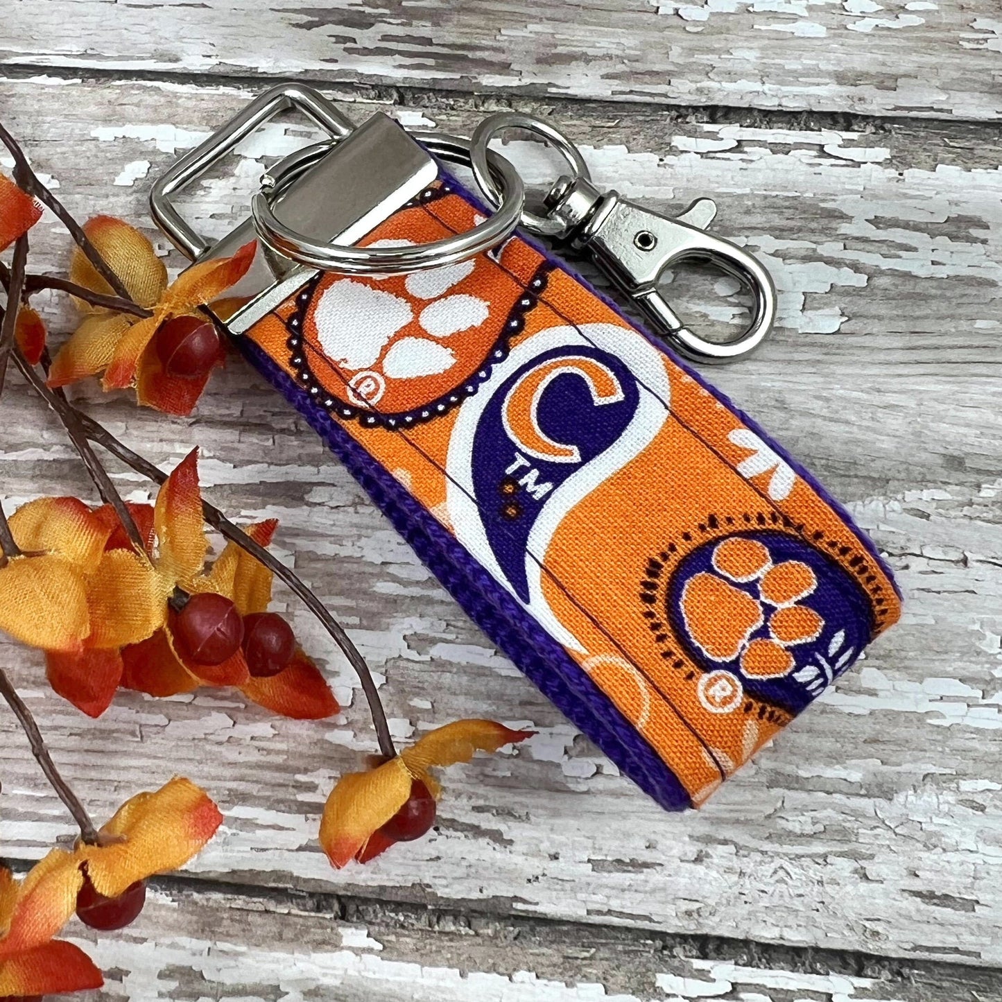 Clemson Keychain, Approved Crafter License Holder, Clemson University, Clemson Gifts, Clemson Graduation, Clemson Fan, Clemson Tigers