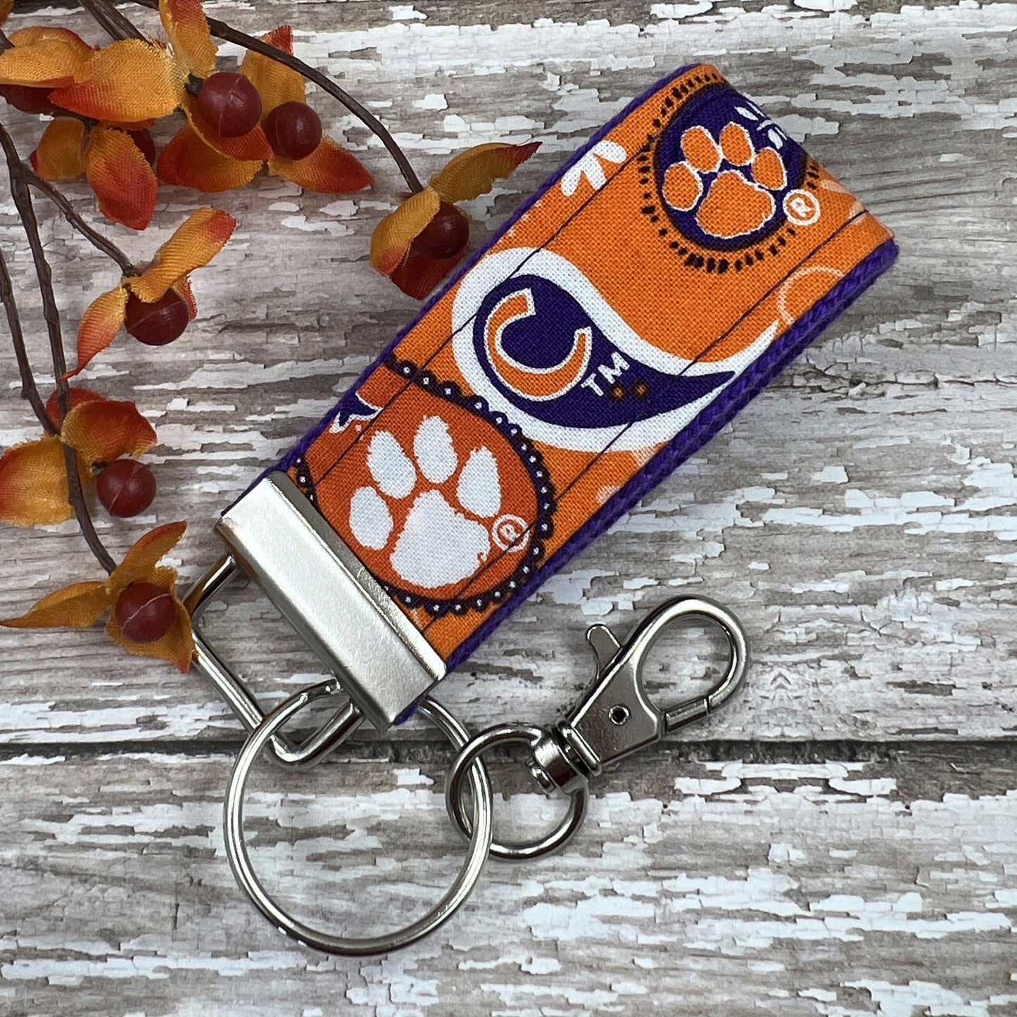 Clemson Keychain, Approved Crafter License Holder, Clemson University, Clemson Gifts, Clemson Graduation, Clemson Fan, Clemson Tigers