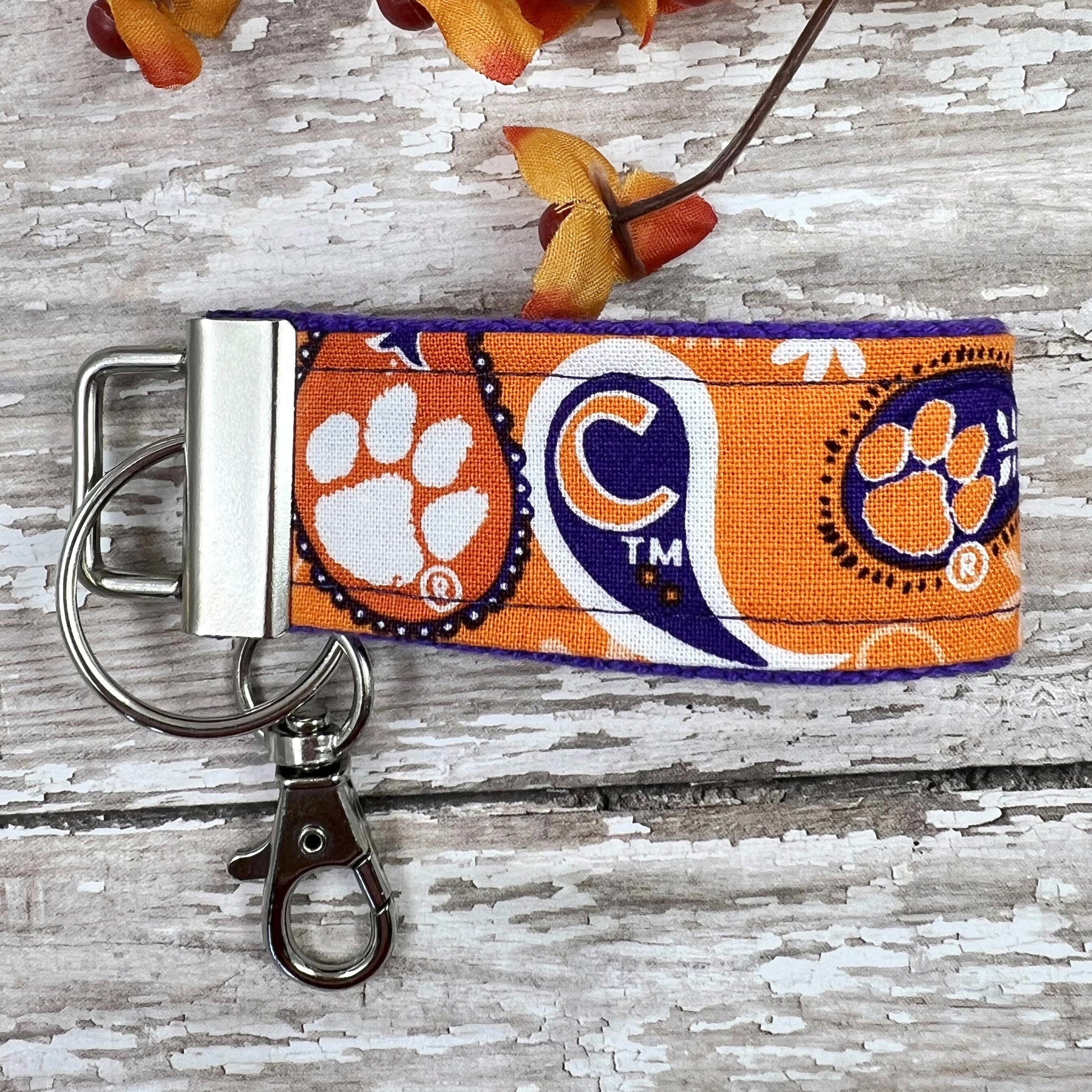 Clemson Keychain, Approved Crafter License Holder, Clemson University, Clemson Gifts, Clemson Graduation, Clemson Fan, Clemson Tigers