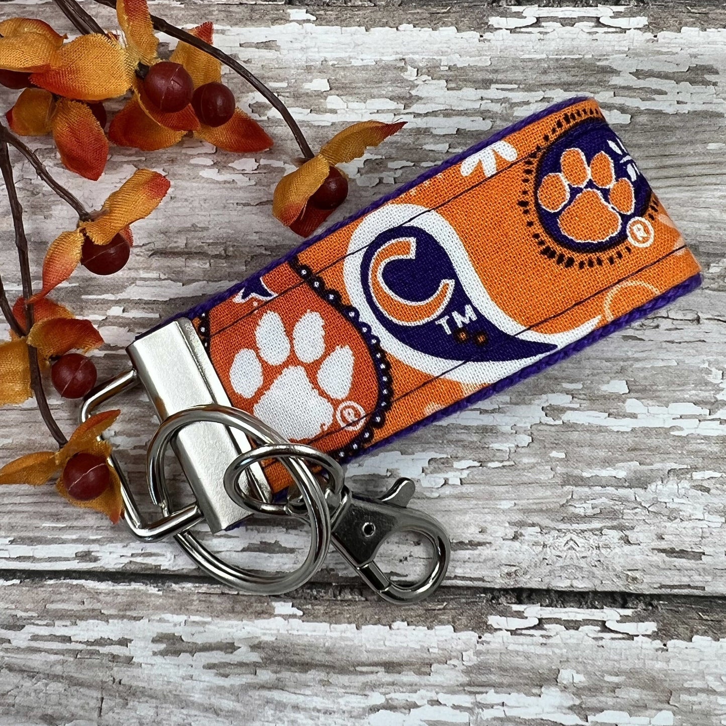 Clemson Keychain