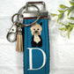 Handmade Yorkie Keychain, Yorkie Mom, Yorkie Gifts, Pet Keychain, Dog Mama, Luggage Tag, Yorkie Dog Owner Gifts, Yorkshire Terrier, Yorkie