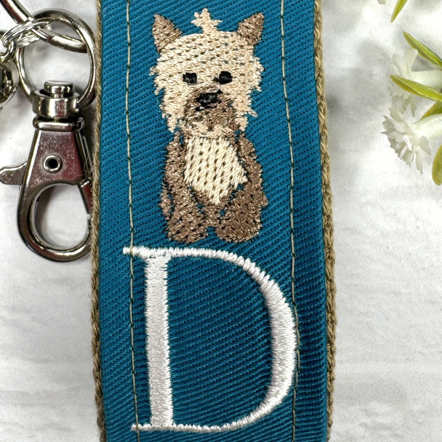 Handmade Yorkie Keychain, Yorkie Mom, Yorkie Gifts, Pet Keychain, Dog Mama, Luggage Tag, Yorkie Dog Owner Gifts, Yorkshire Terrier, Yorkie