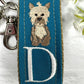 Handmade Yorkie Keychain, Yorkie Mom, Yorkie Gifts, Pet Keychain, Dog Mama, Luggage Tag, Yorkie Dog Owner Gifts, Yorkshire Terrier, Yorkie