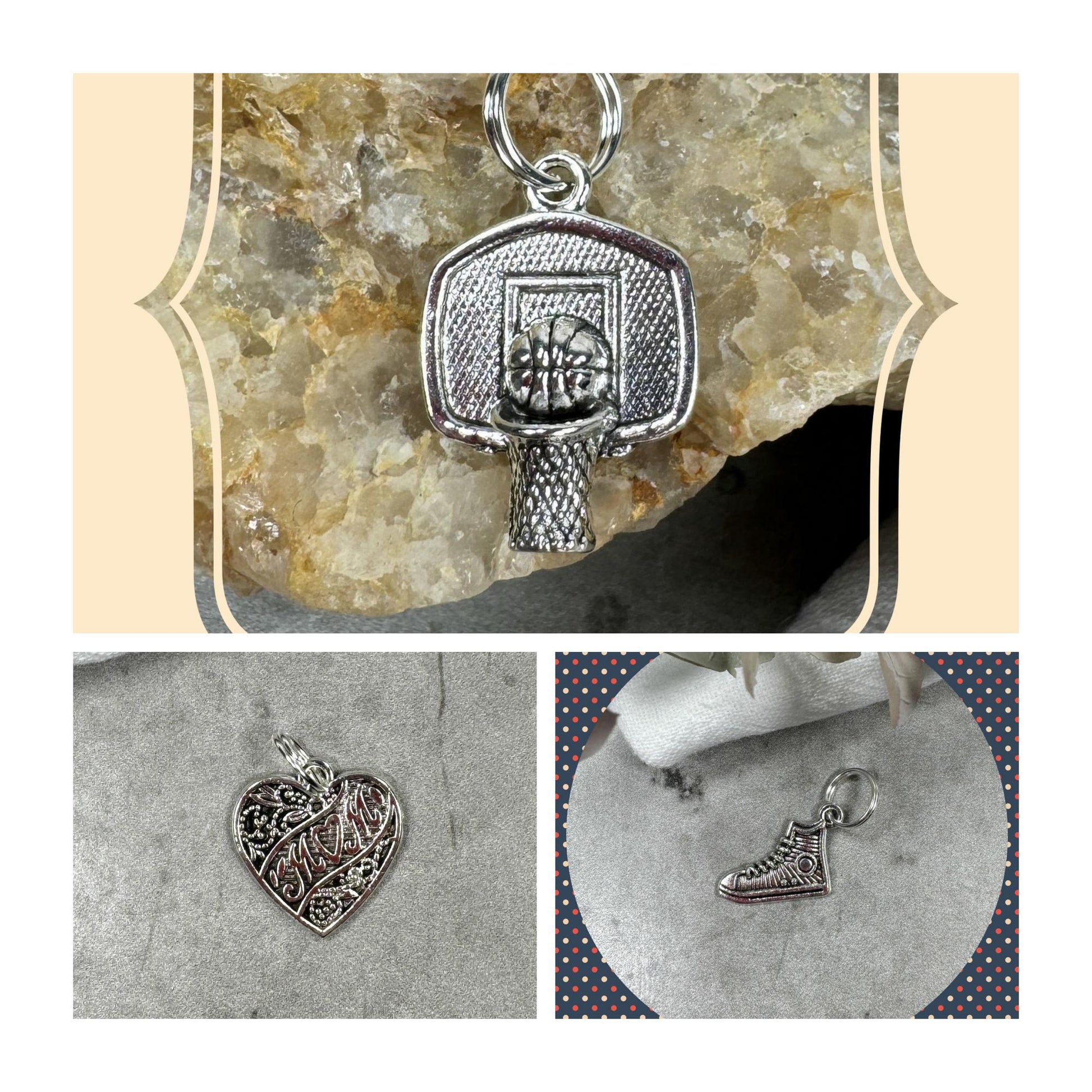 Basketball Keychain, Basketball Mom, Basketball Gifts, Basketball Coach gift, Initial Keychain, Male Teacher Gifts, Basketball team Gifts