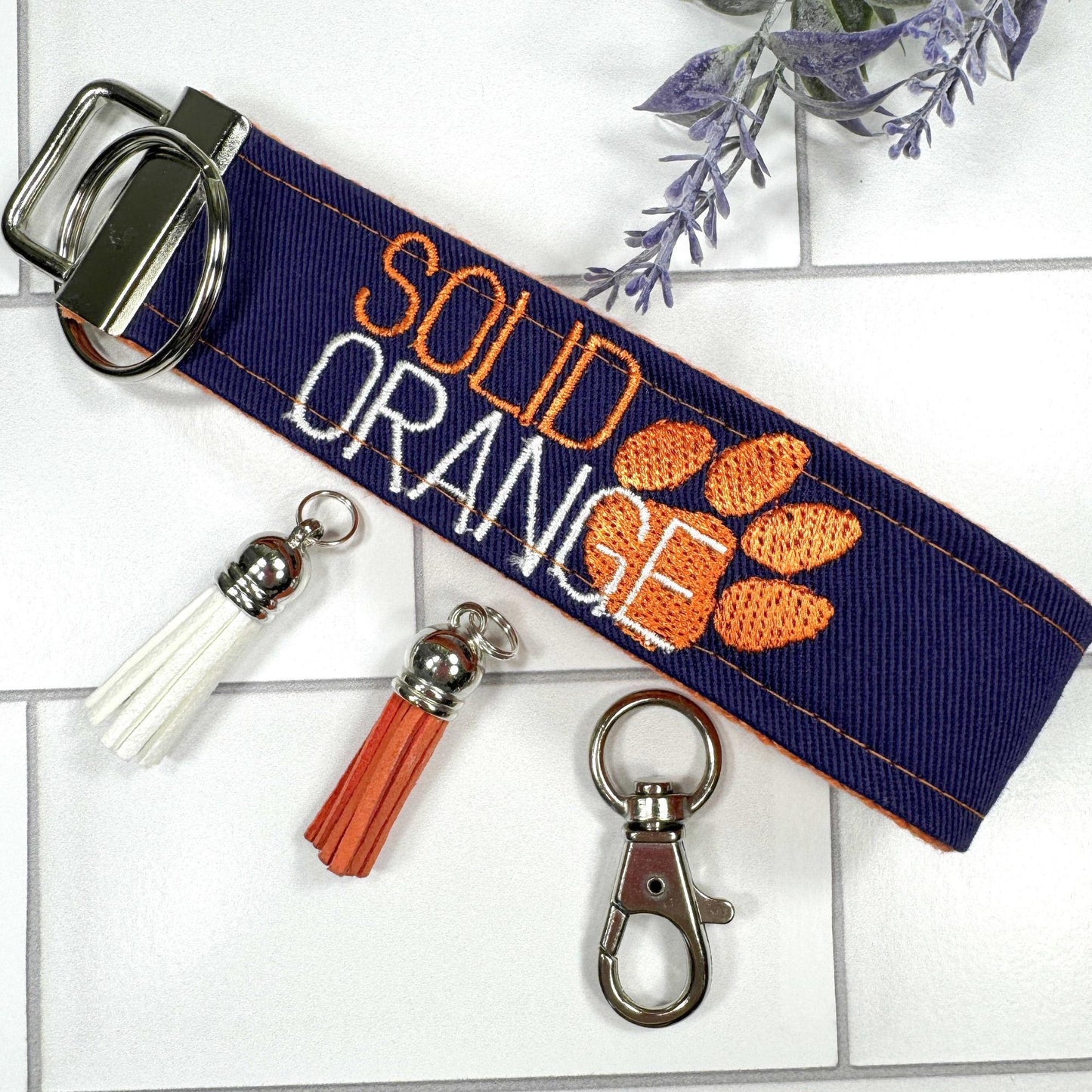 Clemson Keychain, Approved Crafter License Holder, Clemson Gifts, Clemson Student, Clemson University, Clemson Graduate, Clemson Tigers