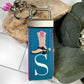 Cowboy Boots Keychain, Western Keychain, Western Gifts, Cowboy Gifts, Personalized Gift, Cowgirl, Personalized Keychain, Luggage Tag