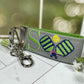 Pickleball Keychain, Pickleball Gifts, Backpack Keychain, Letter Keychain, Embroidered Keychain, Cool Keychain, Luggage Tag, PickleBall Tag