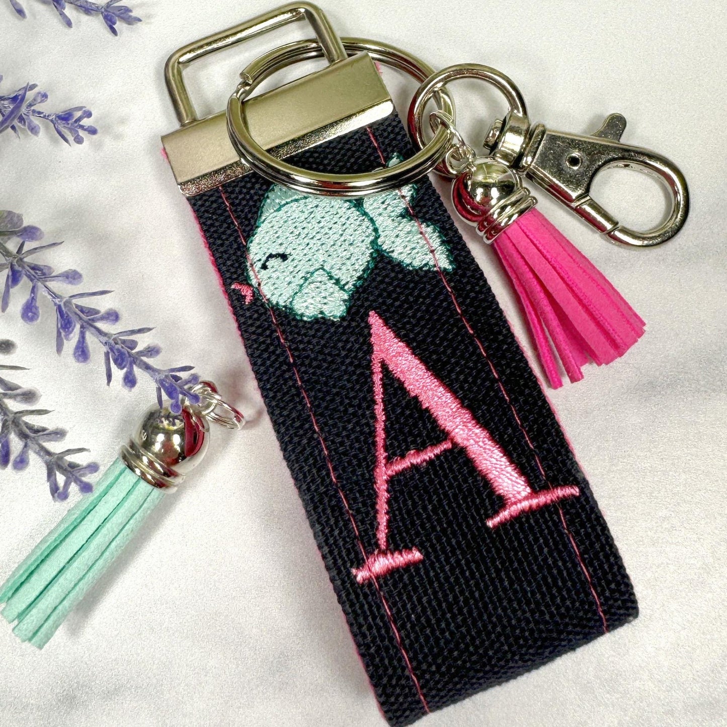 Fish Keychain, Fish Gifts, Preschool Teacher Gift, Backpack Keychain, Kids Keychain, Embroidered Keychain, Cool Keychain, Luggage Tag