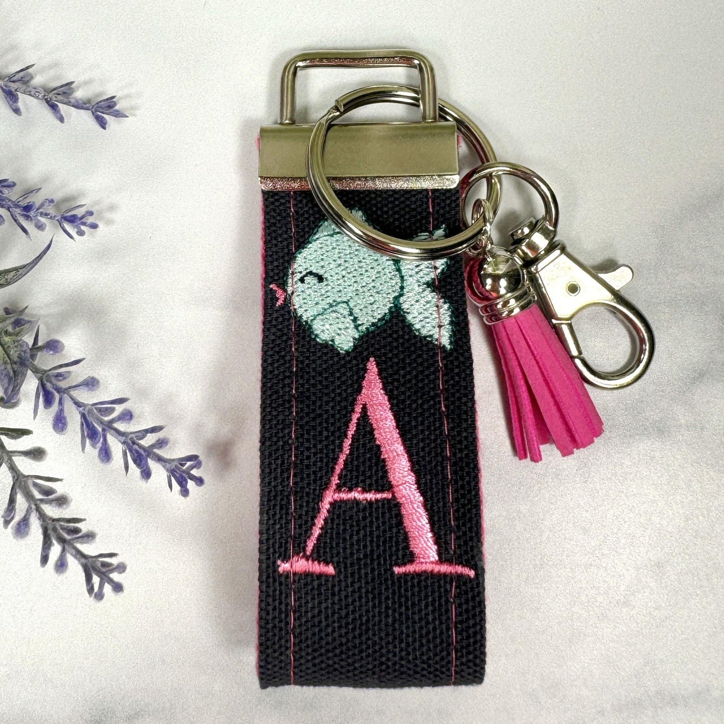 Fish Keychain, Fish Gifts, Preschool Teacher Gift, Backpack Keychain, Kids Keychain, Embroidered Keychain, Cool Keychain, Luggage Tag