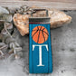 Basketball Keychain, Basketball Mom, Basketball Gifts, Basketball Coach gift, Initial Keychain, Male Teacher Gifts, Basketball team Gifts