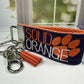 Clemson Keychain, Approved Crafter License Holder, Clemson Student, Clemson Tigers, Clemson Gifts, Clemson Graduate, Clemson Solid Orange