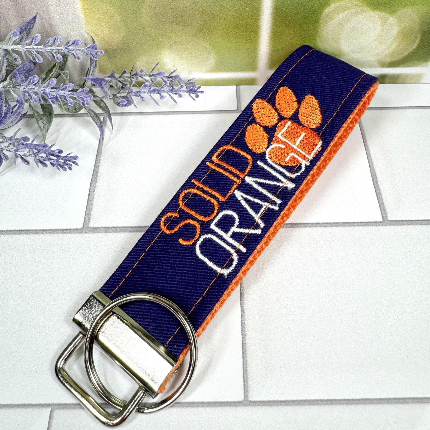 Clemson Keychain, Approved Crafter License Holder, Clemson Gifts, Clemson Student, Clemson University, Clemson Graduate, Clemson Tigers