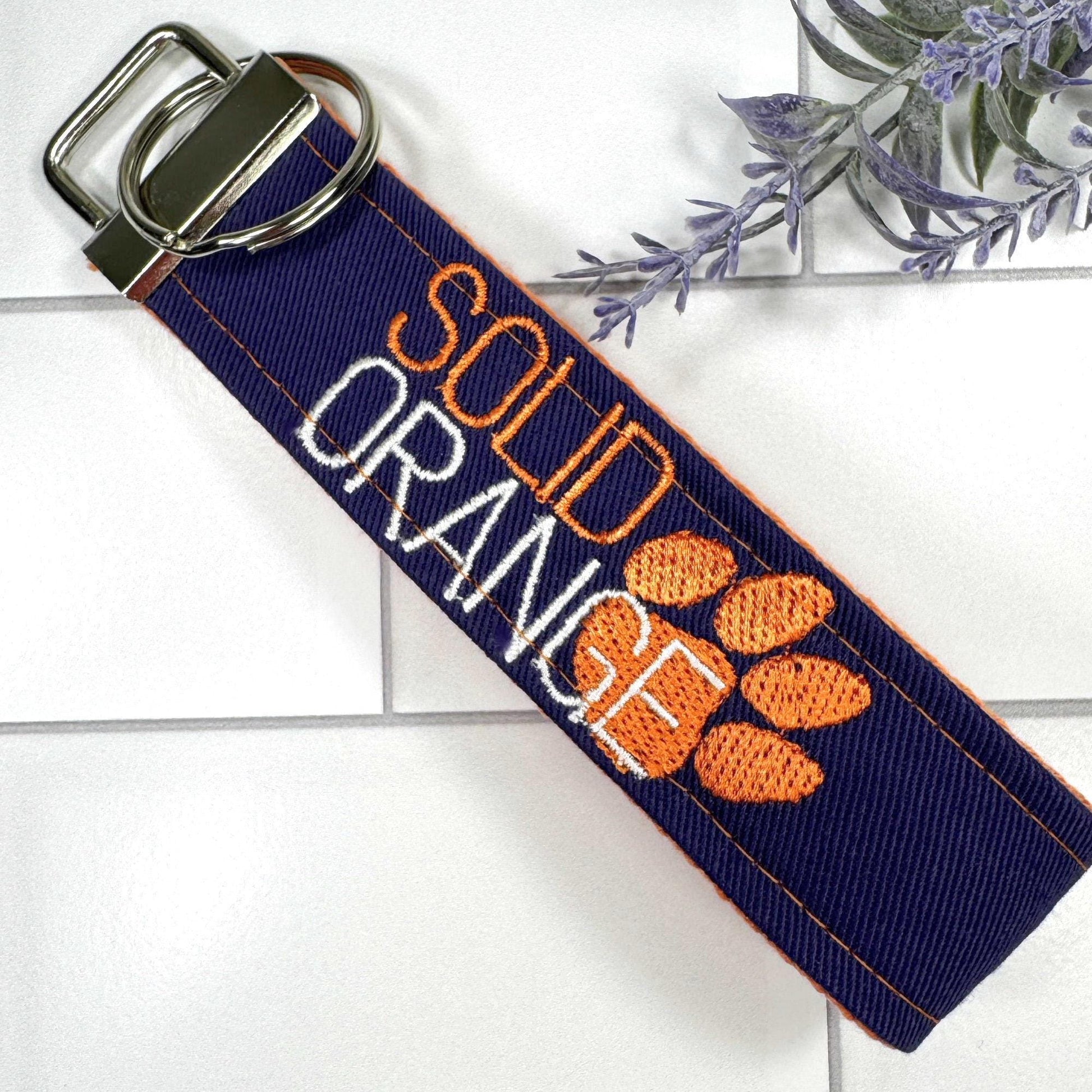 Clemson Keychain, Approved Crafter License Holder, Clemson Gifts, Clemson Student, Clemson University, Clemson Graduate, Clemson Tigers