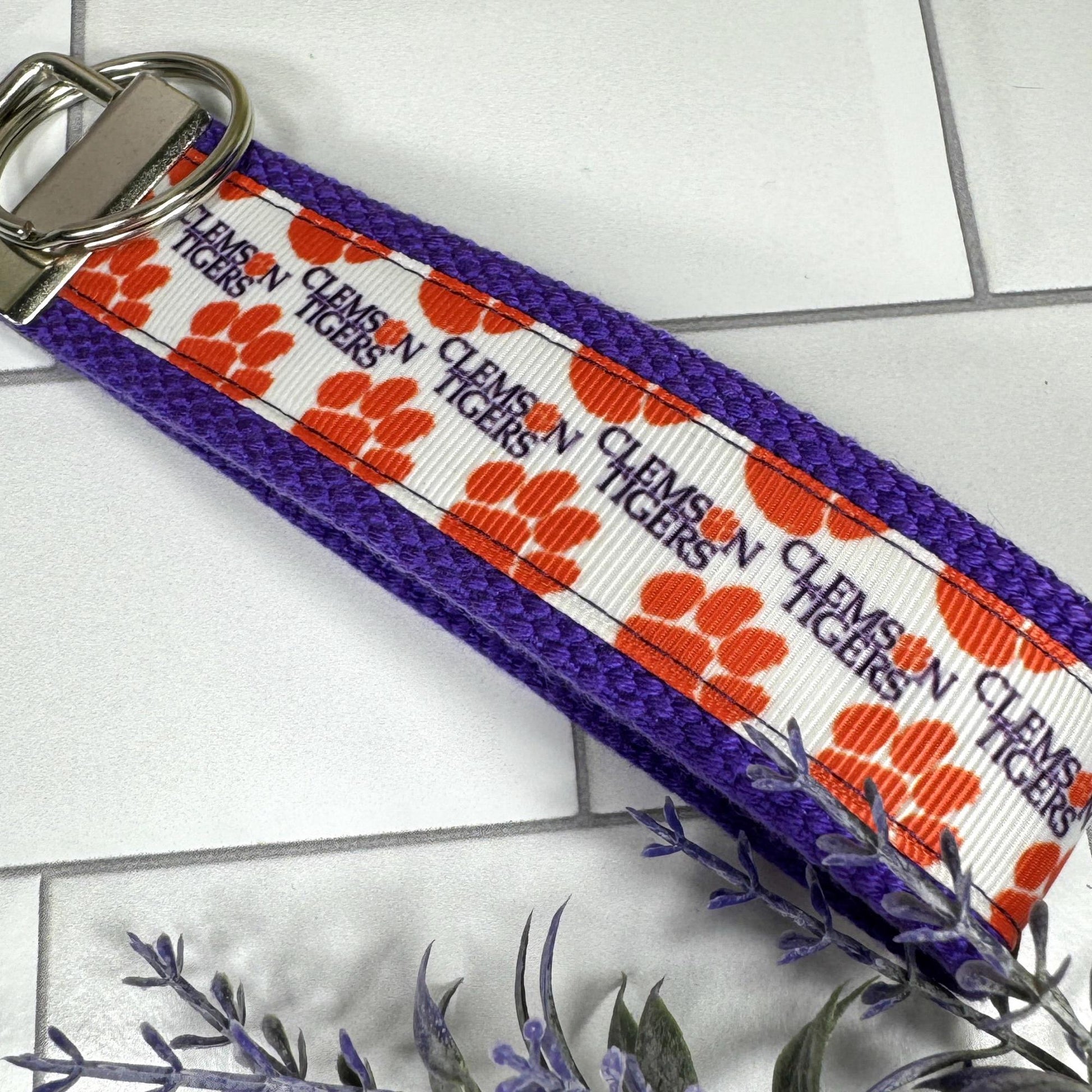 Clemson Keychain, Approved Crafter License Holder, Clemson Gifts, Clemson Fan, Clemson University, Clemson Graduate, Clemson Student
