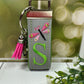 Dragonfly Keychain, Dragonfly Gifts, Dragonflys, Backpack Keychain, Letter Keychain, Embroidered Keychain, Cool Keychain, Luggage Tag