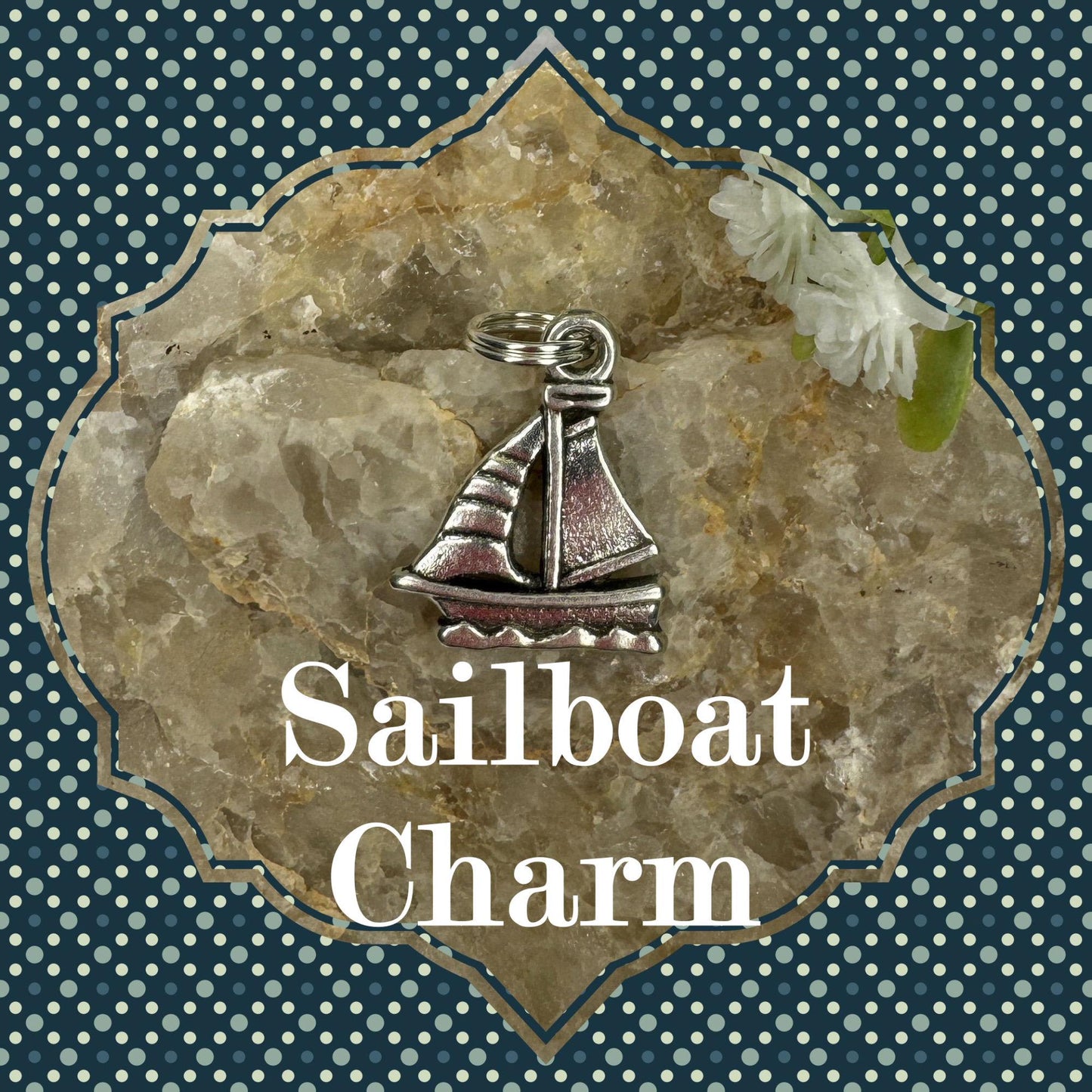 Sailboat Keychain, Sailboat Gifts, New Driver Gift, Initial Keychain, Luggage Tag, Couples Keychain, Nautical gifts, Sailing gifts