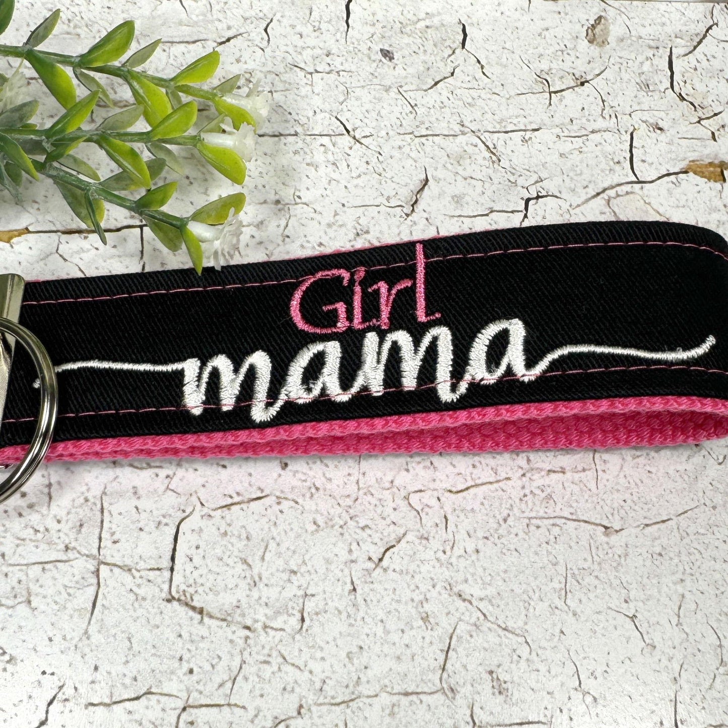 Mama Wristlet Keychain, Girl Mom, Keyfob Wristlet, Mama Bear, Girl Baby Shower, Expecting Mom Gift, Girl Mama, New Mom Gift Box, Mama Gifts