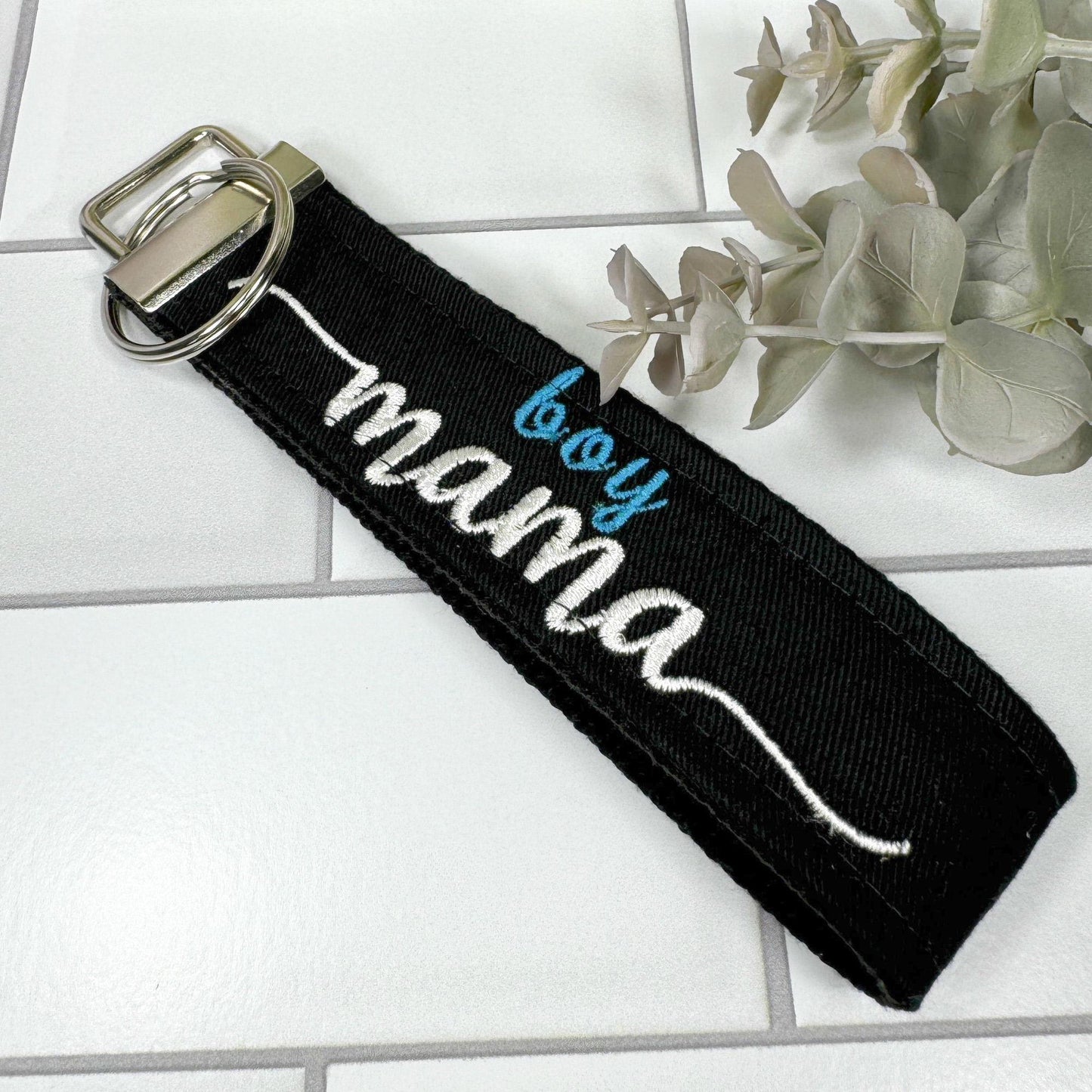 Mama Wristlet Keychain, Boy Mom, Keyfob Wristlet, Mama Bear, Boy Baby Shower, Expecting Mom Gift, Boy Mama, New Mom Gift Box, Mama Gifts