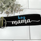 Mama Wristlet Keychain, Boy Mom, Keyfob Wristlet, Mama Bear, Boy Baby Shower, Expecting Mom Gift, Boy Mama, New Mom Gift Box, Mama Gifts