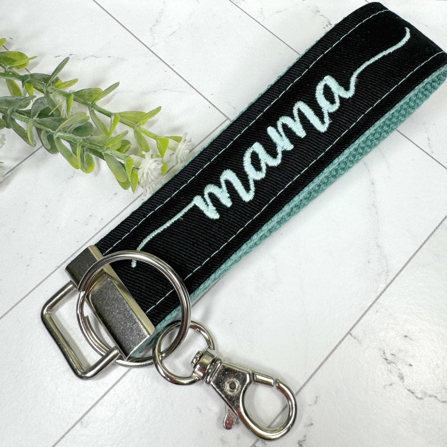Mama Keychain, Wristlet keychain, Mama Bear, Baby Shower Gift Basket, Expecting Mom Gift, New Mama Gift, New Mom Gift Box, Mama Gifts