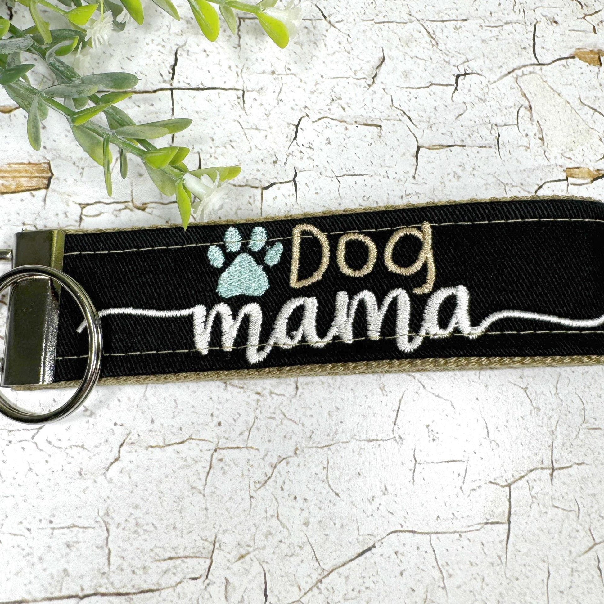 Dog Mama Keychain, New Puppy Gift, Vet Tech Gift, Adopt Dog, Dog Mom Gift, Adopt a Pet, Trending Now, Dog Walker, Dog Sitter, Dog Adoption