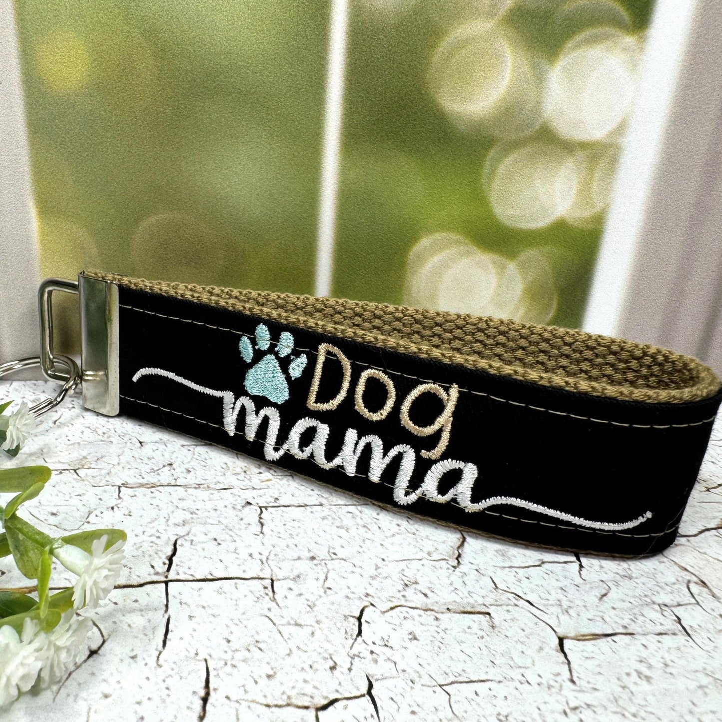 Dog Mama Keychain, New Puppy Gift, Vet Tech Gift, Adopt Dog, Dog Mom Gift, Adopt a Pet, Trending Now, Dog Walker, Dog Sitter, Dog Adoption
