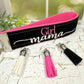 Mama Wristlet Keychain, Girl Mom, Keyfob Wristlet, Mama Bear, Girl Baby Shower, Expecting Mom Gift, Girl Mama, New Mom Gift Box, Mama Gifts