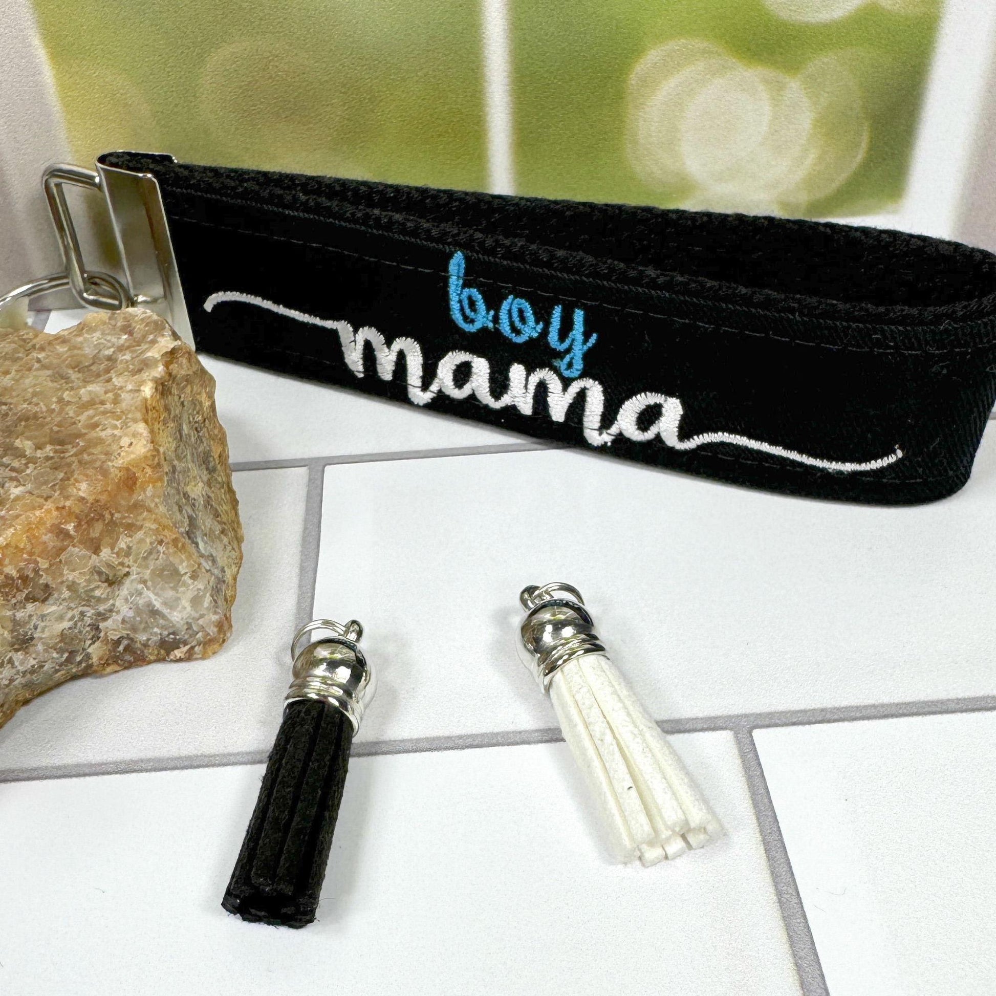 Mama Wristlet Keychain, Boy Mom, Keyfob Wristlet, Mama Bear, Boy Baby Shower, Expecting Mom Gift, Boy Mama, New Mom Gift Box, Mama Gifts