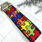 Handmade Autism Keychain, Autism Awareness, Autism Teacher Gift, Autism Puzzle Piece, Autism Mom, Autistic Pride, Autistic Adult Gift