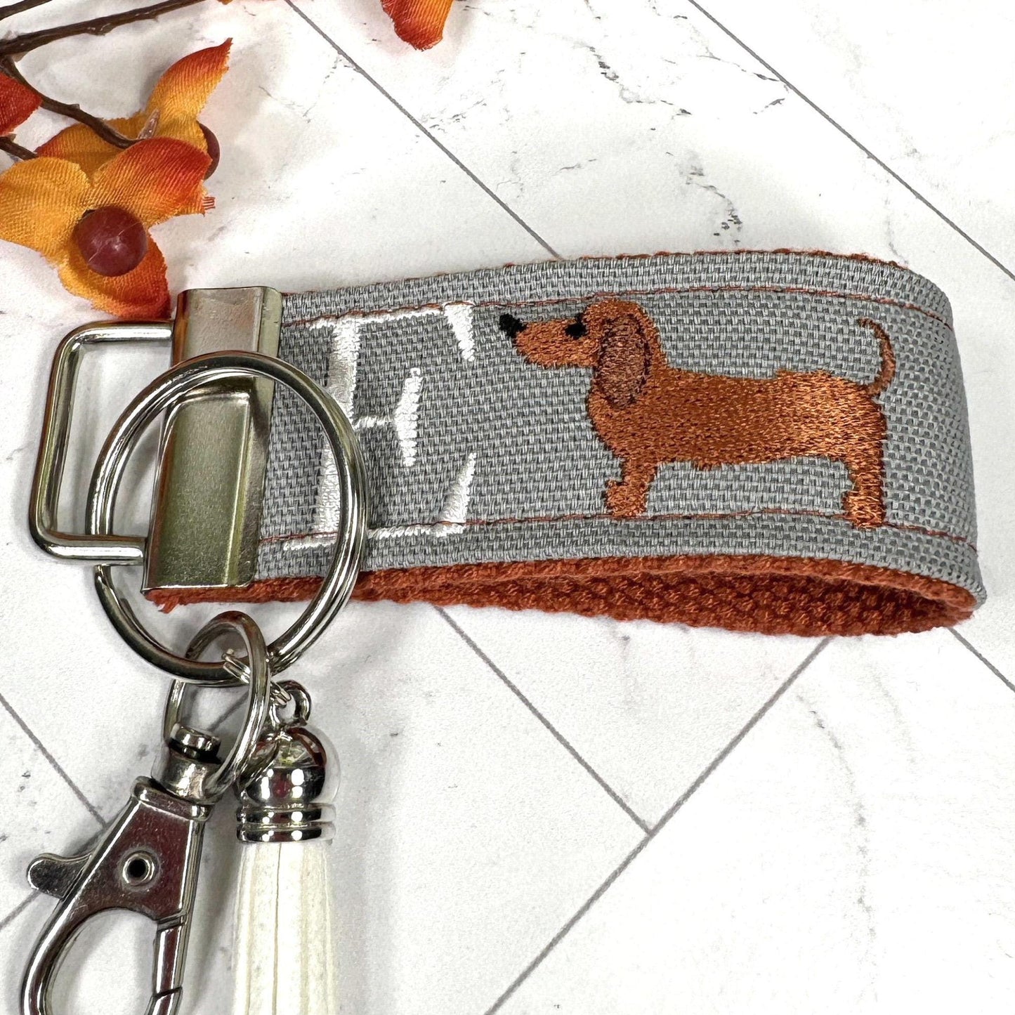 Handmade Dachshund Keychain, Dachshund Mom, Dachshund Gift, Pet Keychain, Dachshund Dog, Sausage Dog, Dachshund Gifts, Dog Memory Gift