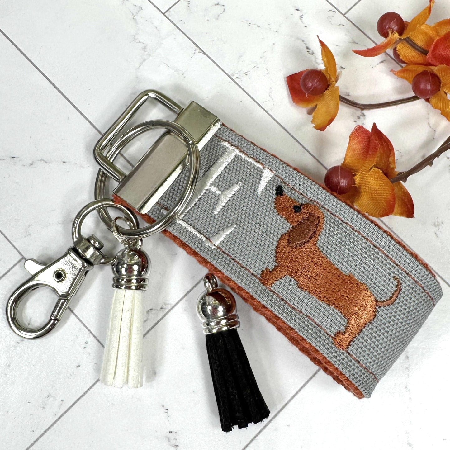 Handmade Dachshund Keychain, Dachshund Mom, Dachshund Gift, Pet Keychain, Dachshund Dog, Sausage Dog, Dachshund Gifts, Dog Memory Gift