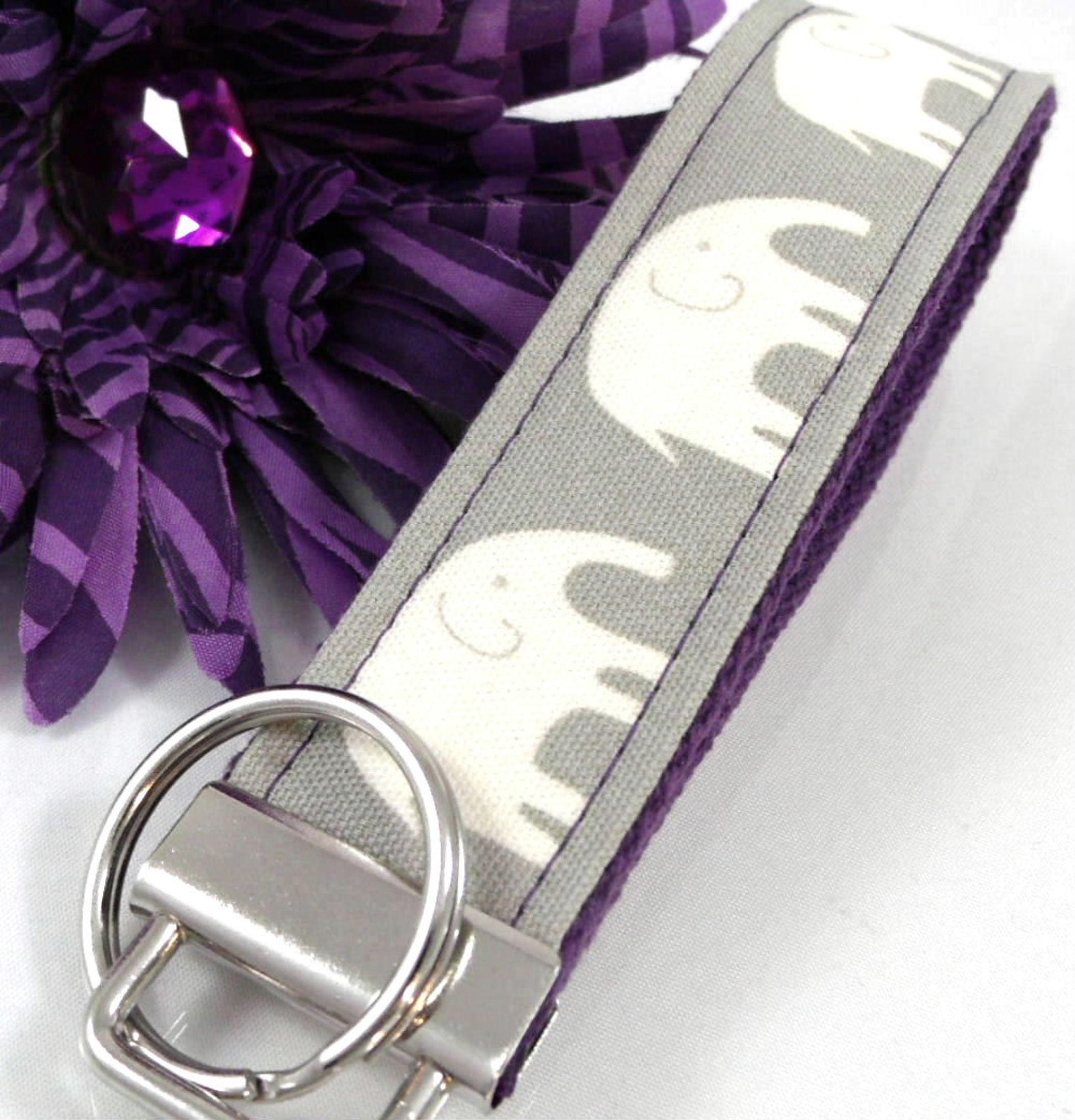 Elephant Keychain Wristlet