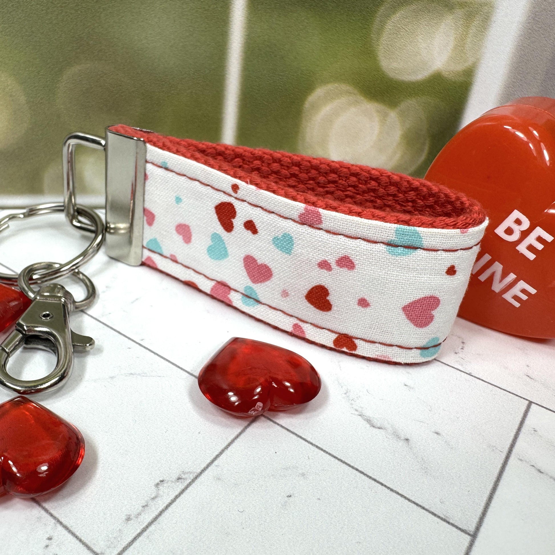 Hearts Keychain, Valentine's Day Gifts, Valentines Day Keychain, Valentine Hearts, Valentine's Day Gift for Friends, Keychain Valentine