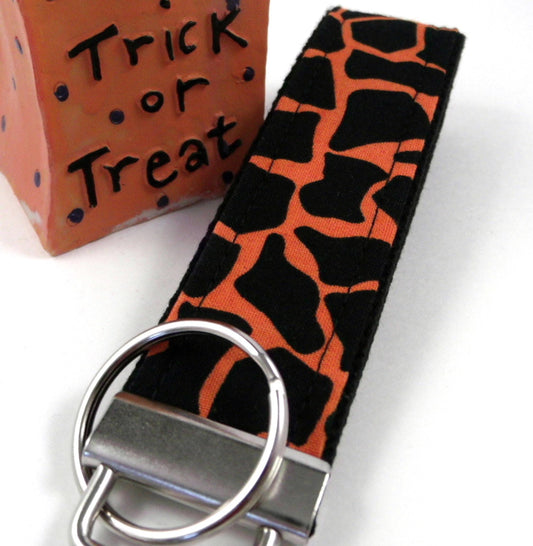Handmade Giraffe Keychain Wristlet, Popular Right Now, Halloween, Thank you gift for Friend, Preschool Teacher Gifts