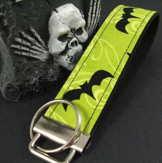 Halloween Keychain Wristlet, Cute Halloween Keychain, Halloween Key Chain, Wristlet Keychain Birthday gift, Bachelorette Party