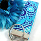 Key Fob Wristlet Periwinkle Turquoise