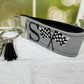 Handmade Racing Flag Keychain, Racing Checks, Racing Gifts, Racing Fans, Initial Keychain, Male Teacher Gifts, Checkered Flag, mens keychain