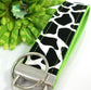 Giraffe Keychain Lime