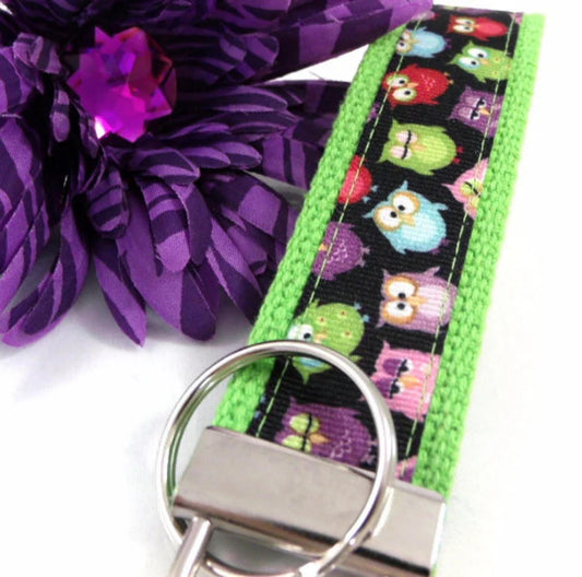 Cute Owl Keychain, Handmade Librarian Gift, Best Friend Gifts Long Distance, Preschool Teacher Gifts