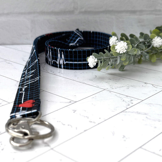 Nurse Lanyard, Medical lanyard, Heartbeat Line, Medical Worker, Gifts for Nurses, Nurse Appreciation gift, Medical Intern, Medical Student