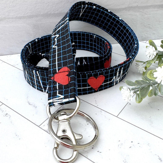 Nurse Lanyard, Medical lanyard, Heartbeat Line, Medical Worker, Gifts for Nurses, Nurse Appreciation gift, Medical Intern, Medical Student
