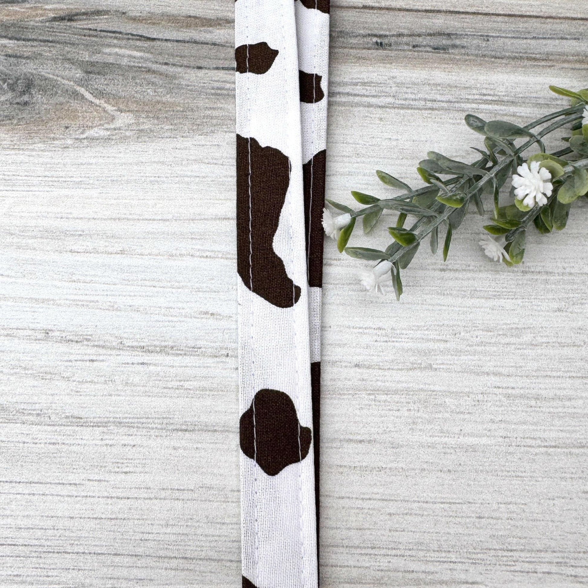 Cow Print Lanyard, Lanyard for work badge, cute lanyard, Lanyard for Teacher, Teacher Life, Gift for Coworker, Lanyard for Keys, Cow Gift