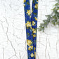 Floral Lanyard for Work Badge, Work Lanyard, Lanyard for Teacher, Cute Lanyard, Gift For Coworker, Lanyard for Women, Yellow and Blue